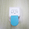 Miniatyrbild 3 av 8: Runda etikettstansning Enkelt handhavande Robust plastlegering 3 olika storlekar Hörnpappersstans för Scrapbook DIY