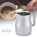 Miniatyrbilde 5 av 8: Rustfritt stål kaffekanne melkeskummingspotte Espresso Latte Art Style Pitcher(550ml)