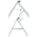 Miniatyrbillede 8 af 8: Bærbar computer stand foldbar med AntiSkid Strip Triangular Sturdy Form til 15,6in Under bærbar computer