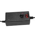 Miniatyrbillede 6 af 8: Justerbar 3-12V 3A hastighedskontrol spændingsreguleret strømforsyning adapter oplader med display skærm 100-240VEU stik