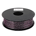 Miniatyrbillede 1 af 5: 3D Printer PLA Filament Transparent Blankt Udseende Glat Udskrivning Anti-Bøjning 1,75 mm Printer Filament Lilla