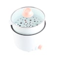 Miniatyrbilde 3 av 8: Mini elektrisk fonduegryte multifunksjonell liten elektrisk fonduegryte for hjemmestudier sovesal reise CN 220V