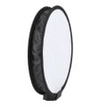 Miniatyrbillede 2 af 7: Bærbar rund Speedlite Softbox Diffuser - 40 cm, foldbar, til kamerablitzlys