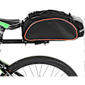 Miniatyrbild 4 av 5: Bagagehållare för Cykel, Universal Justerbar Bagagehållare Cykeltillbehör Snabbfäste Cykelställ, Max 10kg, Snabbt Bakre Cykelsäte