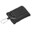 Miniatyrbillede 2 af 5: Mini bærbar EDC Molle Pung pung med karabinhage Black