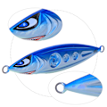 Pikkukuva 7 / 8: 200g Jigging 3D Noctilucence Tekoahde Kalastusviehe Syötti Suolavesi Kalastustyökalu