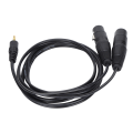 Miniatyrbild 4 av 8: JORINDO Dubbel Hon XLR till 3,5 mm Y-Splitter Kabel XLR Hon till 1/8 Tums Jack Kabel Sladd
