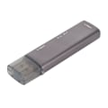 Miniatyrbild 2 av 8: USB 3.0 Hub 4 portar 300MB/S Överföring Plug and Play Aluminiumlegering USB Splitter för PC-minneskort