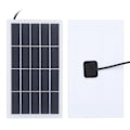 Miniatyrbild 2 av 8: 2W 5V Polysilicon Solpanel med DC-gränssnitt för laddning av 3,7V batteri för utomhuslampor