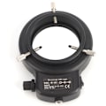 Miniatyrbillede 8 af 8: Mikroskop LED-lys Industrielt justerbar 144LED ringlampe med sort skal AC100-240VEU-stik