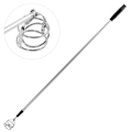 Miniatyrbillede 1 af 8: 3-delt teleskopisk golfboldopsamler i aluminiumlegering til opsamling af bolde på golfbanen