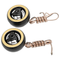 Miniatyrbild 7 av 8: 2 st 150W Dome Tweeter 4 Ohm Inbyggda Kondensatorer Högtalare för Alla Biljudsystem