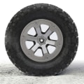 Miniatyrbild 5 av 8: 4st/ set RC-däck Fjärrkontroll Biltillbehör Passar för WPL B14 B14K B16 B16K B24 B24K B36 B36K
