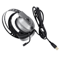 Pikkukuva 3 / 8: TAIDU-pelikuulokkeet 7.1 Surround Sound -kuulokkeet mikrofonilla, korvatyynyt, LED-valo PC-kannettavalle
