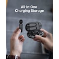 Miniatyrbild 4 av 5: Trådlös Lavaliermikrofon för iPhone iPad - 2-pack, Brusreducering, 7 timmars batteri, Plug-and-Play