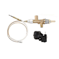 Miniatyrbillede 2 af 5: Gas Terrassevarmer Kontrolventil Termoelement Sensor Dump Switch Knap Propan Lpg Bålsted Kontrol Sa