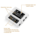 Miniatyrbillede 2 af 5: Netværkskabels Tester - Testværktøj til Ethernet-kabel, RJ45, RJ11, RJ12, Cat5, Cat5e, Cat6, Cat6a, Cat7 UTP/Skærmet kabel