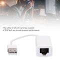 Pikkukuva 8 / 8: USB2.0 Ethernet-sovitin RJ45 Valkoinen ABS RTL8152B Chip Tietokoneen ulkoinen verkkokortti