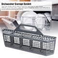 Miniatyrbild 3 av 6: Universal plastdiskmaskin bestick Silverkorg - Grå (1 st)