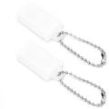 Miniatyrbillede 3 af 8: 2 stk bærbart høreapparatforstærker batteri Caddy Plastic Button Opbevaringsboks Holderboks