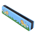 Miniatyrbilde 3 av 5: Barneharmonika - 16 Hull, Fargerik Design, Perfekt for Begynnere og Fester