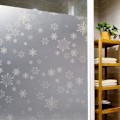 Miniatyrbild 5 av 5: Insynsskyddsfilm för Fönster 30x200cm Självhäftande Fönsterfilm Snöflingemönster Frostat Glasfilm Ogenomskinlig UV-skydd för Kontor Sovrum