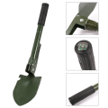 Miniatyrbild 2 av 8: Utomhusvikbar spade Multifunktionell campingspade i kolstål Fällbar spade Camping med förvaringsväska Barnspade för överlevnadsaktiviteter