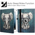 Miniatyrbillede 4 af 5: Elefant Roterende Etui til iPad 9. Gen 2021/iPad 8. Gen 2020/iPad 7. Gen 2019 - 360 Graders Roterende Stand med Auto Sleep Funktion til iPad 10.2