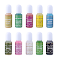 Miniatyrbilde 2 av 8: 10 farger 15g epoksy UV-harpiks Fargestoff Fargestoff Pigment DIY Art Crafts (#A)