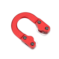 Miniatyrbilde 1 av 3: Metall Ultimate Hunting Loop D-ringspenne Bueskyting Bue og Pil Skytedeler (rød)