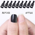 Miniatyrbilde 4 av 5: Profesjonelle Plast Akryl Neglekunst Polish Remover Klips UV Gel Wrap Cleaner Soak Off Cap Clip