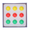 Miniatyrbild 7 av 8: Färgmatchning Peg Puzzle Spel Fin Motorisk Färgmatchning Pegboard Leksak för Småbarn med 20 Färgglada Bollar