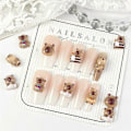 Miniatyrbillede 3 af 5: 20 stk. Søde Akvatiske Delfin Neglekunst Resin Kawaii Cabochon Til Negledekorationer DIY Manicure Tilbehør 20 stk. WSP-014-20