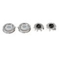 Miniatyrbillede 8 af 8: Udskiftningshoved elektrisk klipper Udskift rundt hoved til S5000 S5210 S5380 S5570 S5090