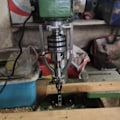 Miniatyrbillede 5 af 5: Firkantet Hul Bor Adapter Fikseringsbeslag Professionel kompatibel med Boremaskiner Single-B7 Sæt