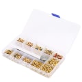 Miniatyrbilde 2 av 8: 400 stk 8 farger Rhinestone Punk Nagler dekorative nagler for skinnbeltesko DIY Tool