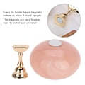 Miniatyrbillede 5 af 5: Golden Base Pink Magnetic Manicure Display Stand Nail Art Tip Holdere