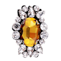 Miniatyrbilde 2 av 5: Krystalløye Rhinestone-lapp - DIY-lapper for jakke- og hattdekorasjon