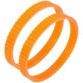 Pikkukuva 1 / 2: Sähköhöylän käyttöhihna 9,6 mm oranssi 1900b - 1 kpl pakkaus