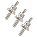 Miniatyrbilde 5 av 8: 3 stk likeretterdiode spiral 25A jern høy hardhet spiral likerettermodul erstatning for generator katode