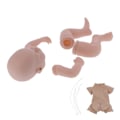 Miniatyrbillede 8 af 8: Simuleret Reborn Dukke Kit DIY Umalet Vinyl Dukke Dele Skimmel Tilbehør Børnelegetøj