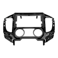 Miniatyrbillede 4 af 8: 2DIN bilradio fascia navigationspanel trim udskiftning til Mitsubishi L200 Triton 2015‑2019 manuel AC