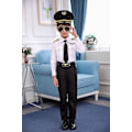 Miniatyrbilde 4 av 5: Profesjonelt pilotkostyme for barn - Perfekt for cosplay for gutter og jenter
