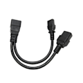Pikkukuva 6 / 8: IEC320 C19 IEC320 C13 - IEC320 C20 Power Professional Standard Y -jakokaapeli tietokoneen HDTV-näyttöön