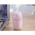 Miniatyrbillede 3 af 5: Mini Sjov Luftfugter Pink, Natlysfunktion, Automatisk Slukning, Støjsvag 140*50*60mm