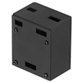 Miniatyrbillede 8 af 8: Effektforstærker Chassis Aluminiumslegering Case 4-sidet svejsekomponenter Shell WT300
