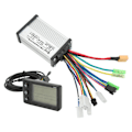 Miniatyrbilde 3 av 8: Elektrisk sykkelkonverteringssett Sinusformet tremodusregulator S866-panel for 250W 350W motor DC 36V 48V