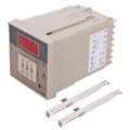 Miniatyrbild 1 av 8: BERM Temperaturregulator Digital Display Regulator 0-400℃ Skydd Detekteringsenhet 220V