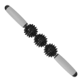 Miniatyrbillede 3 af 8: 3 Bolde Muscle Massage Roller Yoga Stick Kropsmassage Afslapning Muscle Roller StickBlack