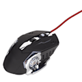 Miniatyrbillede 5 af 8: RGB kablet gamingmus med sideknapper, 1200 DPI, RGB-åndedrætslys, USB-mekanisk gamingmus